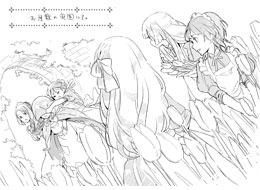 日常風景ラフ